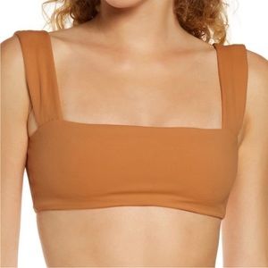 WeWoreWhat Bandeau Top in Gold